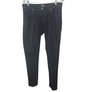 Shorty Dark‎ Wash Junior Women's Jeans Looooooong  Size 11